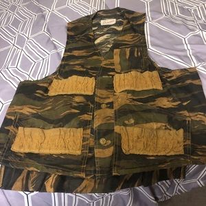 Vintage Cammo HUNTING Vest